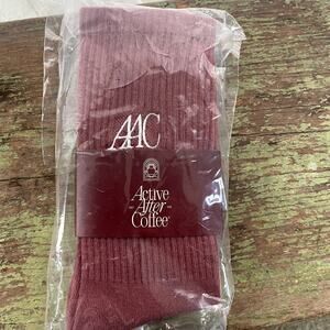 Active After Coffee 3 pack crew socks NWT One Size